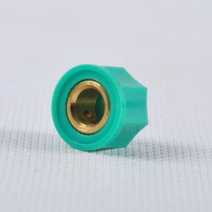 Vintage Plastik Yeşil 15x10mm Gitar Tüp Amplifikatörü için Kontrol Ses Düğmesi - Product Image 4
