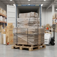Boîte à fruits en carton ondulé rigide gaufré imperméable de qualité supérieure, fermeture magnétique, impression quadricolore, recyclable, réutilisable, écologique pour légumes