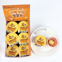 Biscuits au beurre en forme d'ours Rilakkuma en boîte - Biscuits croustillants et délicieux, approvisionnement en vrac pour la vente au détail