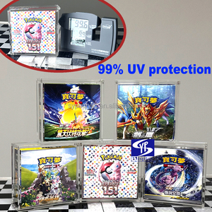 SYP Usine En Gros Pokemon Acrylique Japonais Battle Partners Booster Boîte Cartes 151 Original Vitrine Avec Coins Ronds - Product Image 5