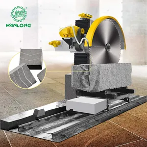 Machinery For Granite Wanlong QZQ-1600 Granite Marble Block Cutter Single Column Auto Stone Cutting Machinery For Sale