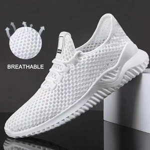 Scarpe da 2024 estive Sportive Patchwork da uomo con lacci comode scarpe da ginnastica Sportive basse in Mesh traspiranti per la vita quotidiana - Product Image 1