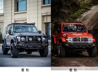 Accessoires modifiés pour pick-up 4x4 Trunkeen, kits de carrosserie en alliage d'aluminium, barre de protection avec éclairage, pare-chocs avant pour Tank 300