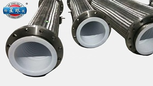 Mangueras de Gas de Alta Presión con Revestimiento de PTFE y Trenzado de Acero Inoxidable para la Industria Química, Alimentaria, de Bebidas, Gasolineras y Farmacéutica, Resistentes a la Corrosión - Product Image 4