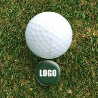 Outil de réparation de divot de golf en métal de conception personnalisée Outil de divot de marqueur de balle de golf à aimant personnalisé
