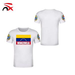 Camiseta Personalizada con la Bandera de <span class=keywords><strong>Venezuela</strong></span>, Camiseta de Alta Calidad con Estampado 3D, Ropa para Hombre - Product Image 3