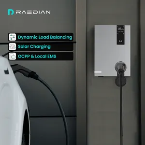 智能太阳能汽车充电器新能源汽车2型充电器电动车22KW 32A交流壁挂式充电站