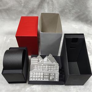 Factory Direct Sale <b>Black</b> PU Travel Roll Watch Box, Classic Portable Brand Watch Storage Case for Travel Use,Watch <b>Boxes</b> & Cases - Product Image 1