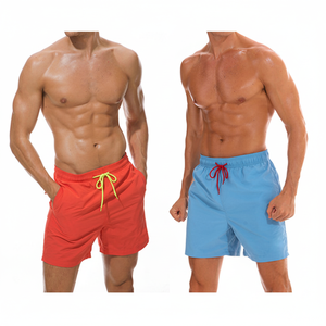 Vente en gros de shorts en polyester pour hommes maillot de plage hawaïen de sport géométrique animal imperméable maternité maillot de bain expédition DDP - Product Image 1