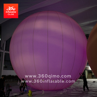 Ballons gonflables géants personnalisés 360° pour la publicité, grands ballons gonflables lumineux pour les événements en plein air