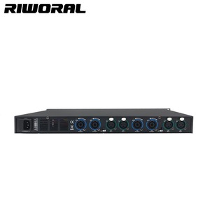 Amplificador de Sonido Profesional PAX4 Clase <span class=keywords><strong>D</strong></span> 1200W*4 de Alta Potencia, Amplificador de Potencia Digital Profesional de 4 Canales - Product Image 2
