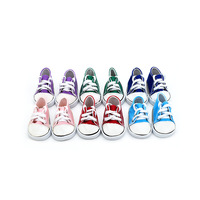 Vente en gros de chaussures de sport pour poupées de 18 pouces, chaussures de tennis en plastique, jouet DIY pour poupées de 18 pouces