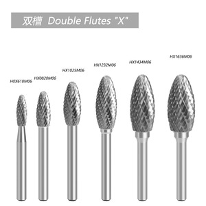 Fraise rotative en carbure Yueqing Laiwei 6x6x18, type torche, à une seule dent, pour gravure et fraisage - Product Image 5