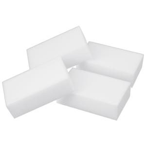 BRSTENMANN ฟองน้ำลบคำผิด 4 แพ็ค ฟองน้ำทำความสะอาดรูปสี่เหลี่ยมผืนผ้าสีขาวสำหรับใช้ในงานศิลปะและงานฝีมือ - Product Image 1