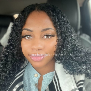 <span class=keywords><strong>SL</strong></span> all'ingrosso capelli umani crudi capelli ricci capelli ricci capelli ricci leggeri Yaki crespi di capelli crudi vietnamiti - Product Image 1