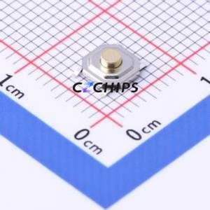 TSC005B2026A Tactile Switch SMD-4P,5.2x5.2mm Switch Round Button 2.6N Vertical Mount 5.2mm - Product Image 1