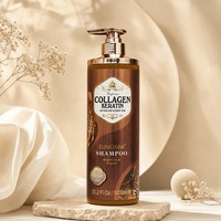 Ensemble Shampooing et Après-Shampooing à la Kératine et au Collagène Eunomia, Liquide Hydratant 2-en-1, Nourrit en Profondeur, Répare les Cheveux Abîmés, Lisse et Brillance