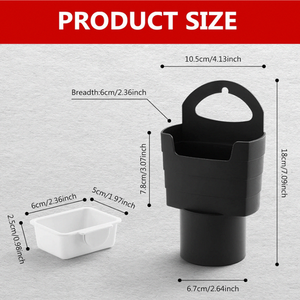 Araba patates kızartması cips bardak tutucu ve sos Dips seti, monte hava çıkışı havalandırma içecek telefonu saklama kutusu içecek aperatif yiyecek tutucu - Product Image 2
