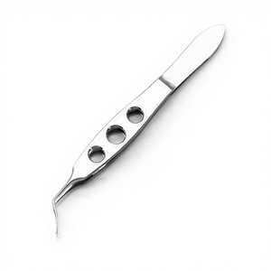 Pinzas de Capsulotomía Oftálmicas, Pinzas Microquirúrgicas, Pinzas de Capsulotomía de Mango Redondo, Juego de Instrumentos Microquirúrgicos Oftálmicos - Product Image 3