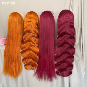 Perruques de cheveux humains brésiliens sans colle, personnalisées, avec dentelle frontale 13*4, 13*6, 360, densité 180% 250%, cheveux vietnamiens bruts, contactez-moi pour une qualité supérieure - Product Image 6