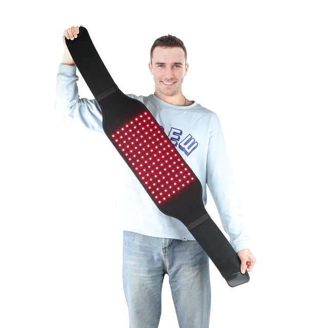 Kinreen Redlight Device Panel 630nm 660nm 810nm 830nm 850nm Medical Grade Led Machine Red Light Therapy Belt Wrap With Battery