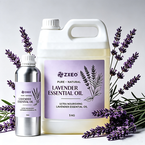 Huile Essentielle de Lavande 100% Pure de Qualité Supérieure pour l'Aromathérapie, <span class=keywords><strong>le</strong></span> Massage, les Soins du Corps, des Cheveux et de la Peau, la Fabrication de Savons, les Diffuseurs, les Mélanges Porteurs et en Vrac - Product Image 1