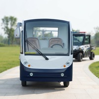 Nouveau bus de patrouille électrique longue portée, 2 places, camion utilitaire à 4 roues, transport de marchandises, tourisme, avec batterie au lithium