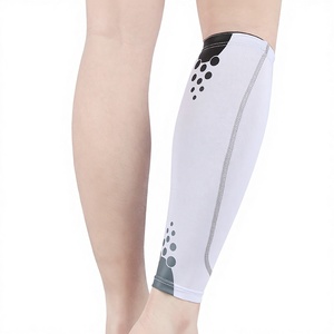 Kaos Kaki Pendek Penyangga Betis, Dapat Disesuaikan, Kompresi untuk Shin <span class=keywords><strong>Splint</strong></span>, Bahan Spandex/Nylon, Musim Gugur - Product Image 6