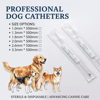 Cathéter urinaire pour chien sur mesure, fournitures vétérinaires, tube de drainage médical pour animaux à haute commodité