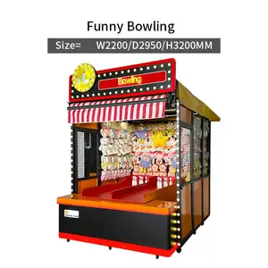 Produits populaires Terrains de jeux de plein air Jeux de bowling pour enfants adultes Parc carré Jeu de carnaval Installations d'amusement