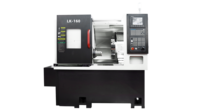 Machine de tournage CNC avec capacité de barre de 45 mm et tourelle servo pour raccords en laiton et barres de 45 mm LK-160