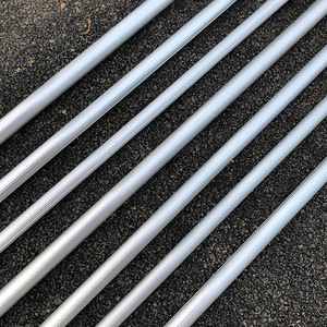 <b>Telescopic</b> Aluminum Pruner <b>Pole</b> For High Altitude Branch Pruning Lopping Shears Manual Metal Handle Gray Color - Product Image 1