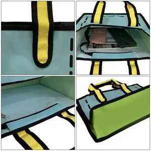 Nouveau sac fourre-tout comique en 3D imprimé de dessins animés en 2D avec logo personnalisé pour femmes et filles - Product Image 6