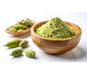 Poudre de cardamome verte 100% pure, épice Elaichi de qualité supérieure, finement moulue, avec un arôme intense et un goût frais et authentique, pour la vente en gros - Product Image 1