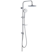 Ensemble de colonne de douche pour salle de bain en plastique ABS chromé TM-1006, fabriqué par CIXI