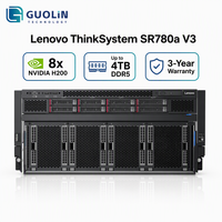 Serveur d'entraînement pour modèles HPC |   pour ThinkSystem SR780a V3 |   Double processeur Xeon de 5e génération |   8x GPU |   DDR5 |   Refroidissement liquide Neptune |   Stock