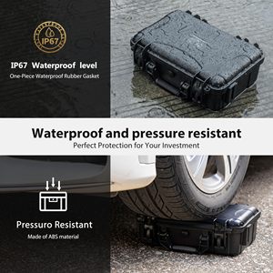 Estuche de Viaje para Dron EVA, Resistente al Agua y a los Golpes, con Interior de Espuma y Cierre de Cremallera, Compatible con Mavic (Muestra Gratuita Recomendada) - Product Image 3