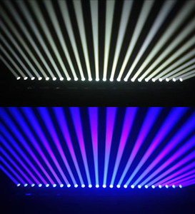 Barre de faisceau mobile à <span class=keywords><strong>LED</strong></span> <span class=keywords><strong>quad</strong></span> 4x80w RGBW 4 en 1 avec effet d'anneau de bande circulaire halo, tête rotative oscillante TB4 Tornado 4 têtes - Product Image 6