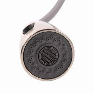 Grifo de Cocina Moderno de Acero Inoxidable DB, 23.6 Pulgadas de Alto, Monomando, Acabado Cepillado, Rociador Extraíble para Fregaderos - Product Image 6