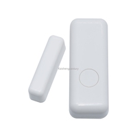 Sensor Magnético Inalámbrico para Puerta y Ventana EV1527, Modo de Codificación RF 433MHz, para Sistemas de Alarma de Seguridad para el Hogar, Kits de Alarma Antirrobo