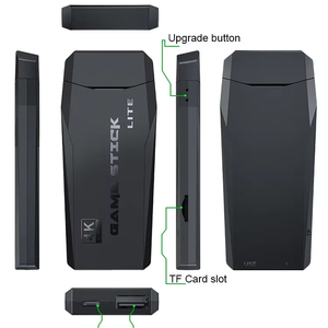 एम 8 पोर्टेबल वीडियो कंसोल 2.4g डबल वायरलेस नियंत्रक 4k 64gb रेट्रो स्टिक 10000 बच्चों के टीवी उपहार - Product Image 2