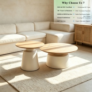 Mesa de Centro OKAY Estilo Nórdico, Uso Versátil, Base de Metal, Precio de Fábrica, Moderna, Minimalista, Venta al por Mayor, Juego de Mesa de Centro de Cerámica - Product Image 1