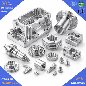 एल्यूमीनियम मिश्र धातु स्टेनलेस स्टील घटकों के लिए कस्टम सीएनसी मशीनिंग धातु भाग निर्माण कारखाने चीन - Product Image 1