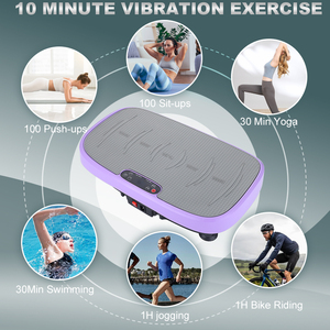 Corps amincissant tout le corps Vibration plaque Machine Massage Vibration plate-forme <span class=keywords><strong>exercices</strong></span> - Product Image 4