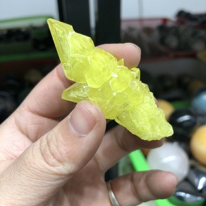 Atacado granel quartzo natural <span class=keywords><strong>sulfur</strong></span> cluster cristais de pedra áspera espécime mineral de cura presente para fengshui - Product Image 4