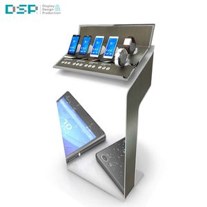 Exhibidores Personalizados de Fábrica DSP Vietnam para Dispositivos Electrónicos, Soporte de Exhibición para Teléfonos Celulares, Estante de Exhibición para Tiendas de Teléfonos y Laptops - Product Image 1