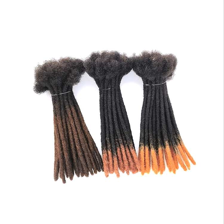 KAMA Fashionable Rasta Hair High Quality Handmade Remy Human Hair Crochet Dreadlocks Single Weft for Weaving Black Men Women Detail Section 5