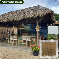Toit en chaume synthétique classique et moderne, résistant au feu, aux UV et à l'eau, pour appartement extérieur, Tiki Hut, Gazebo