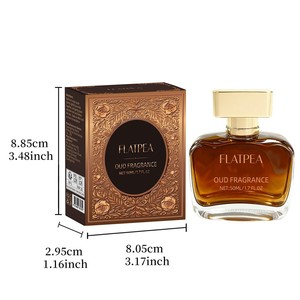 Perfume en Spray <span class=keywords><strong>EDP</strong></span> de Larga Duración para <span class=keywords><strong>Hombre</strong></span>, Aroma a Cuero, Sin Alcohol, Fragancia Ecológica, 50 ml, Gran Tamaño, Más Vendido - Product Image 6