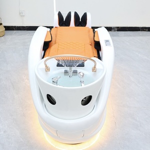 Sillón de Masaje 4D de Lujo Moderno 2026 con Circulación de Agua, Silla Eléctrica Inteligente para Spa Capilar, Base de Fibra de Vidrio para Salón de Belleza - Product Image 4